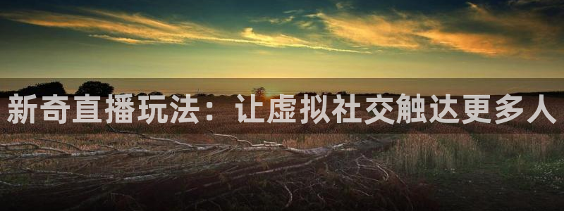 nba在线直播小九直播：新奇直播玩法：让虚拟社交触达更多人